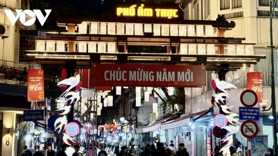 Hanoi food street to emerge as appealing tourist destination in capital